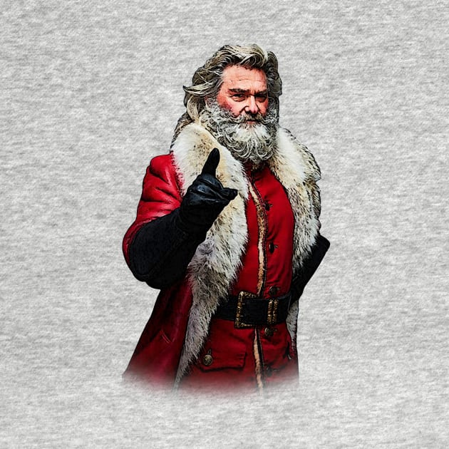 Kurt Russell Santa by BigOrangeShirtShop